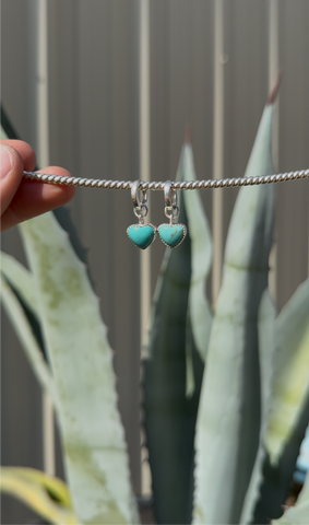 Heart Huggie Earrings