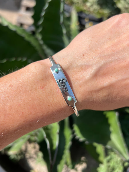 Custom Dainty Name Cuff