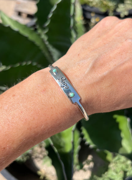 Custom Dainty Name Cuff
