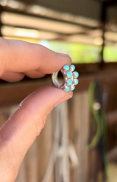 Pre order- 2 week turn around     4 Stone Huggie Earrings