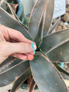 Ready to ship stacker ring blue