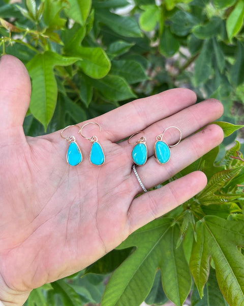 Gold-filled Drop Earrings