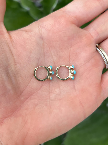 Preorder - 14k Gold Huggie Earrings
