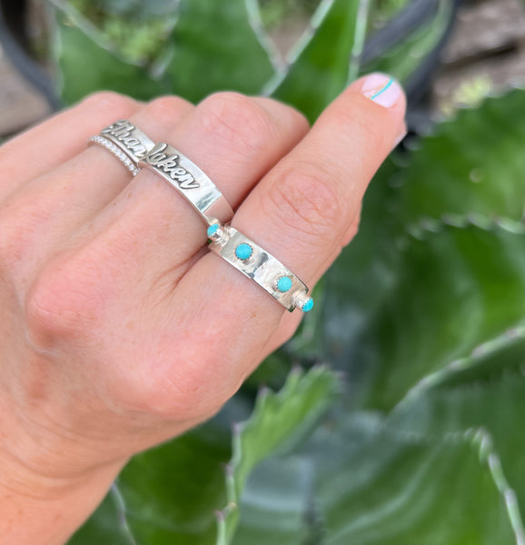 Chunky Turquoise Ring