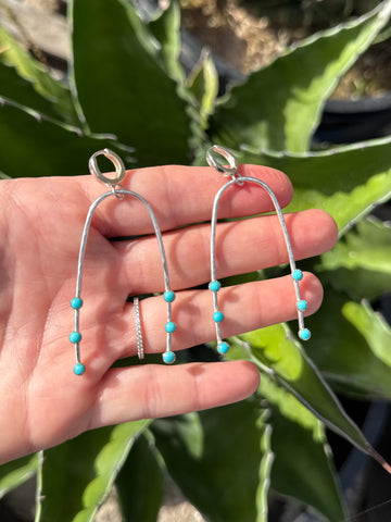 Huggie Dangle Earrings