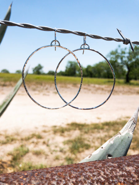 Hammered Hoops